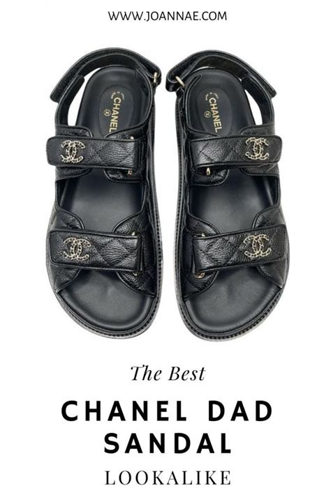 chanel dupes sandals.